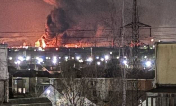 Fire reported at Yaroslavl oil refinery as Ukrainian drones strike several Russian regions, target occupied Crimea