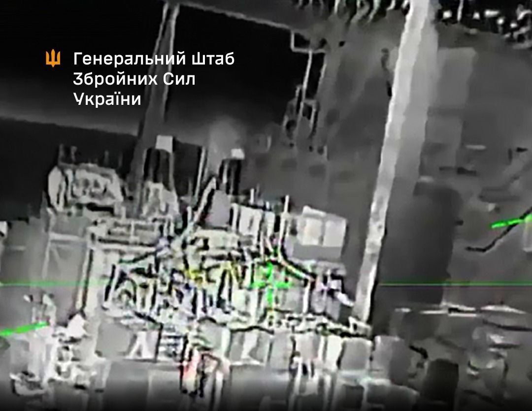 Russian drilling platforms in Caspian Sea struck, Ukraine's military says