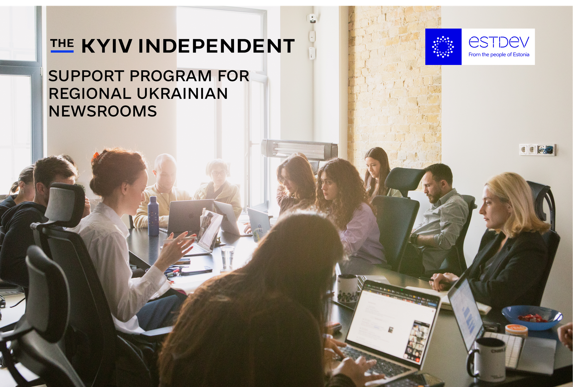 The Kyiv Independent launches support program to help regional Ukrainian newsrooms diversify revenue