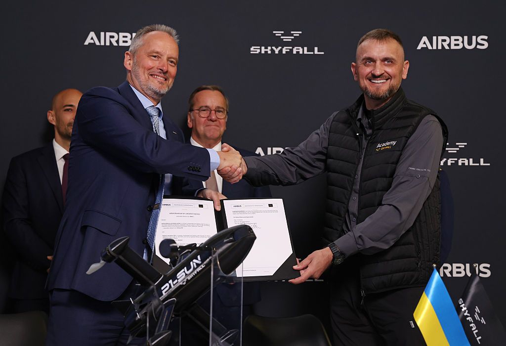 Ukrainian drone maker Skyfall partners with Airbus on defense innovation