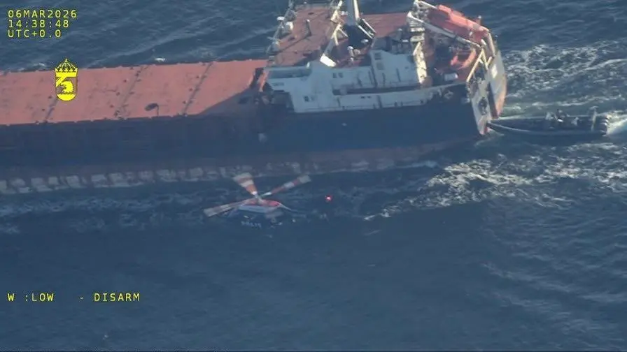 Sweden seizes vessel suspected of illegally exporting Ukrainian grain from Russian-occupied territories