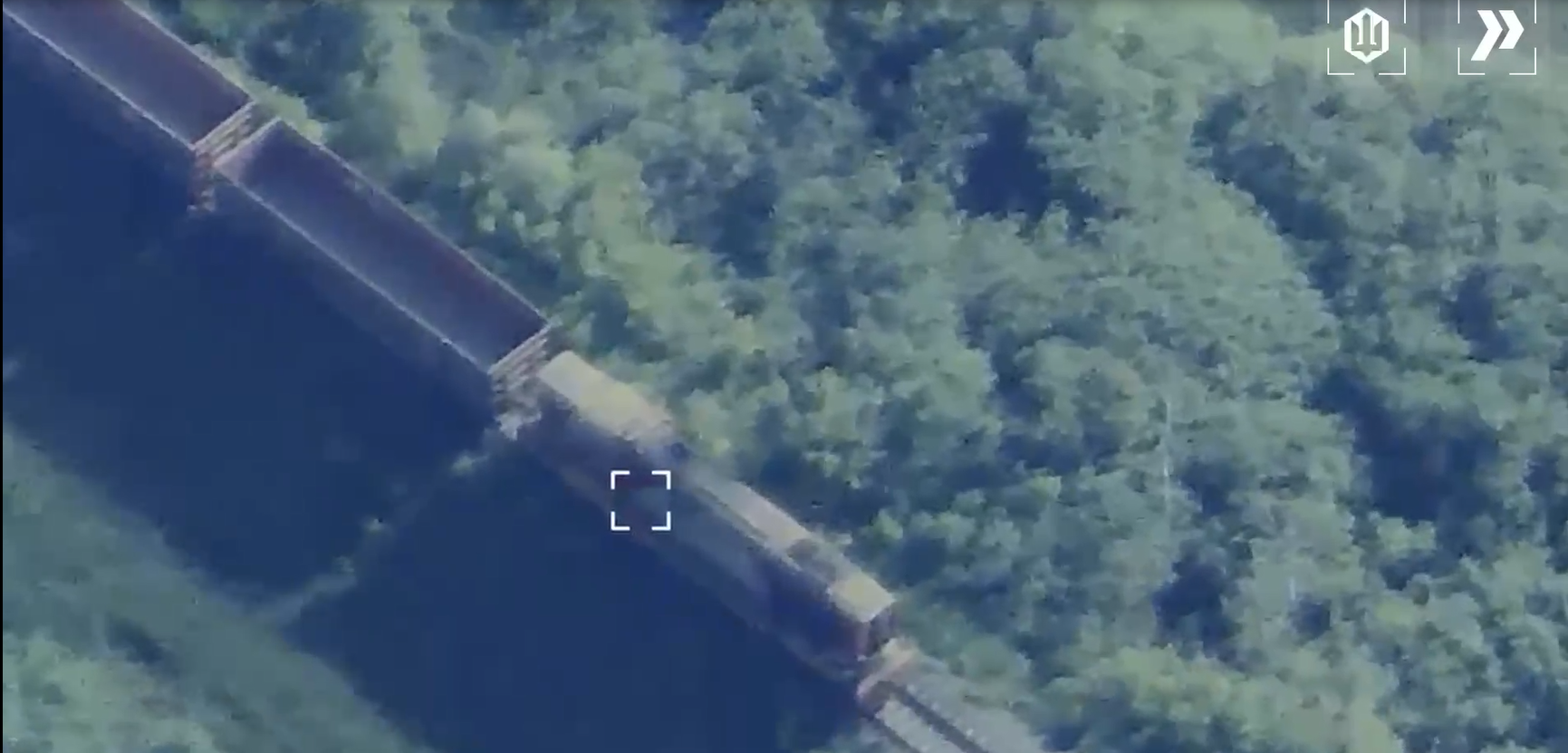 Ukraine's Unmanned Systems Forces continue middle strike cam
