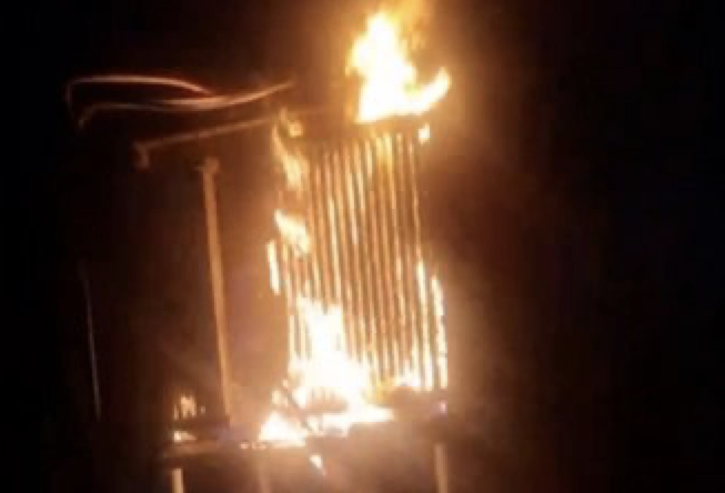 Pro-Ukraine partisans claim sabotage of Russian military plant's power supply