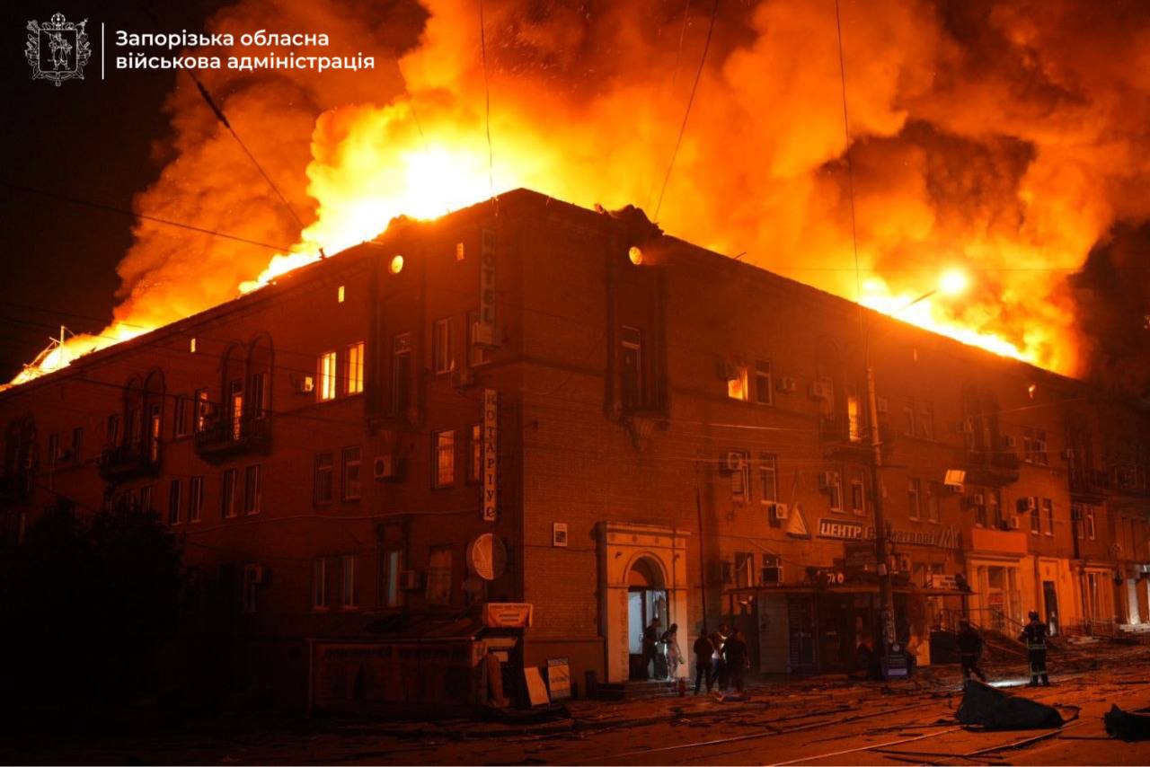 Russia drone strikes kill 1, injure 7 in Zaporizhzhia