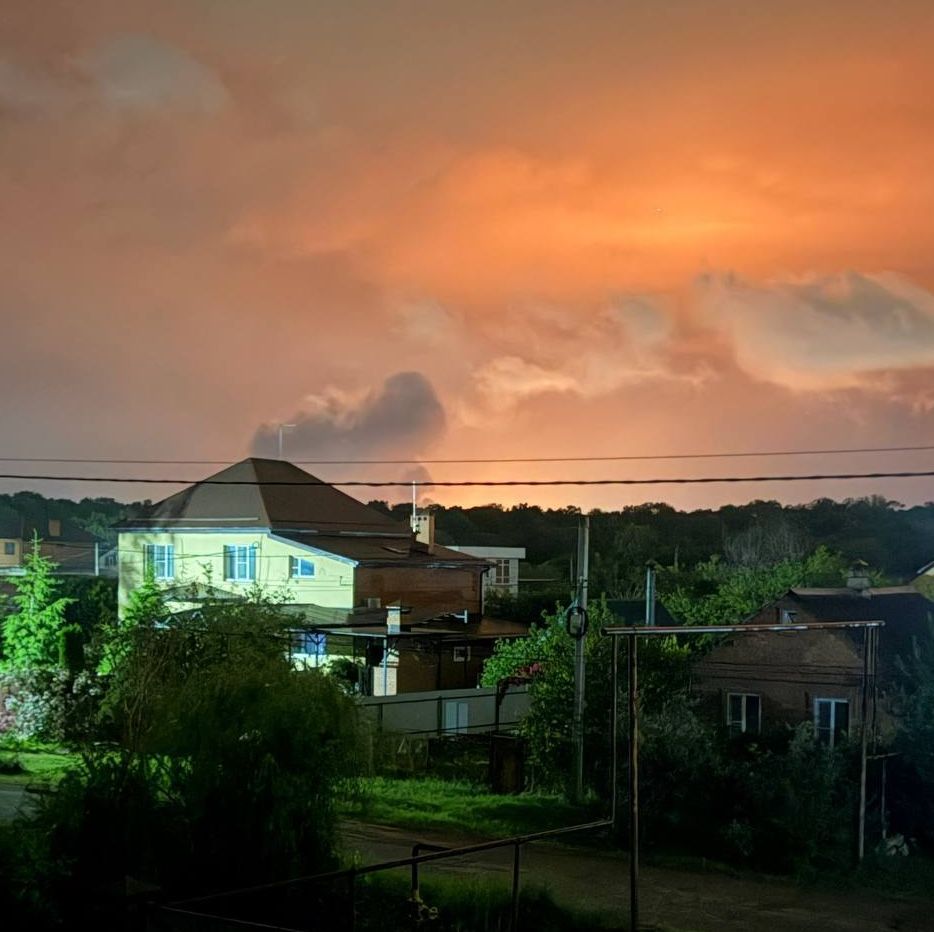 Major oil refinery in southern Russia ablaze after