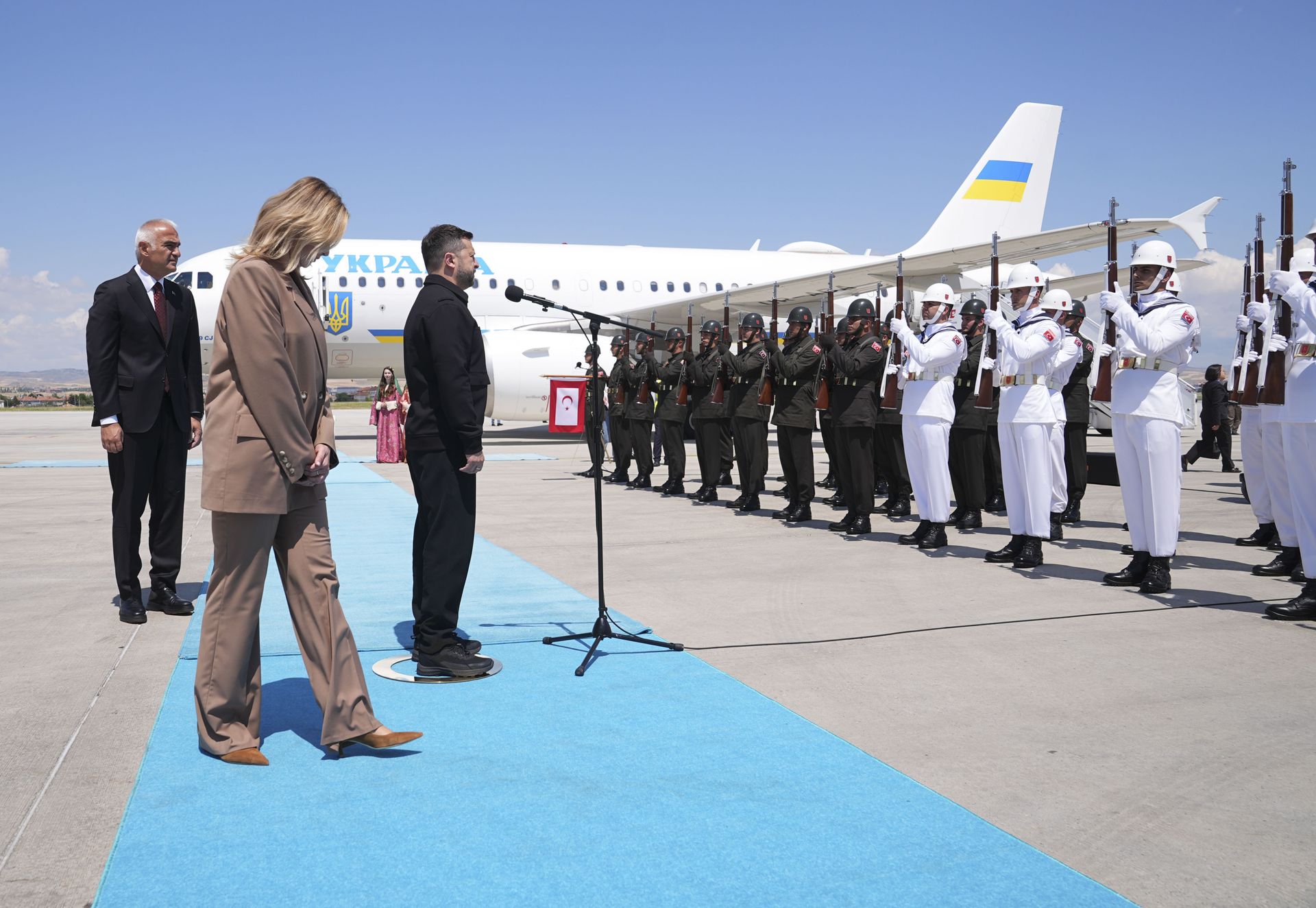 Updates: Zelensky arrives in Turkey for NATO summit, says he'll discuss Patriot missiles
