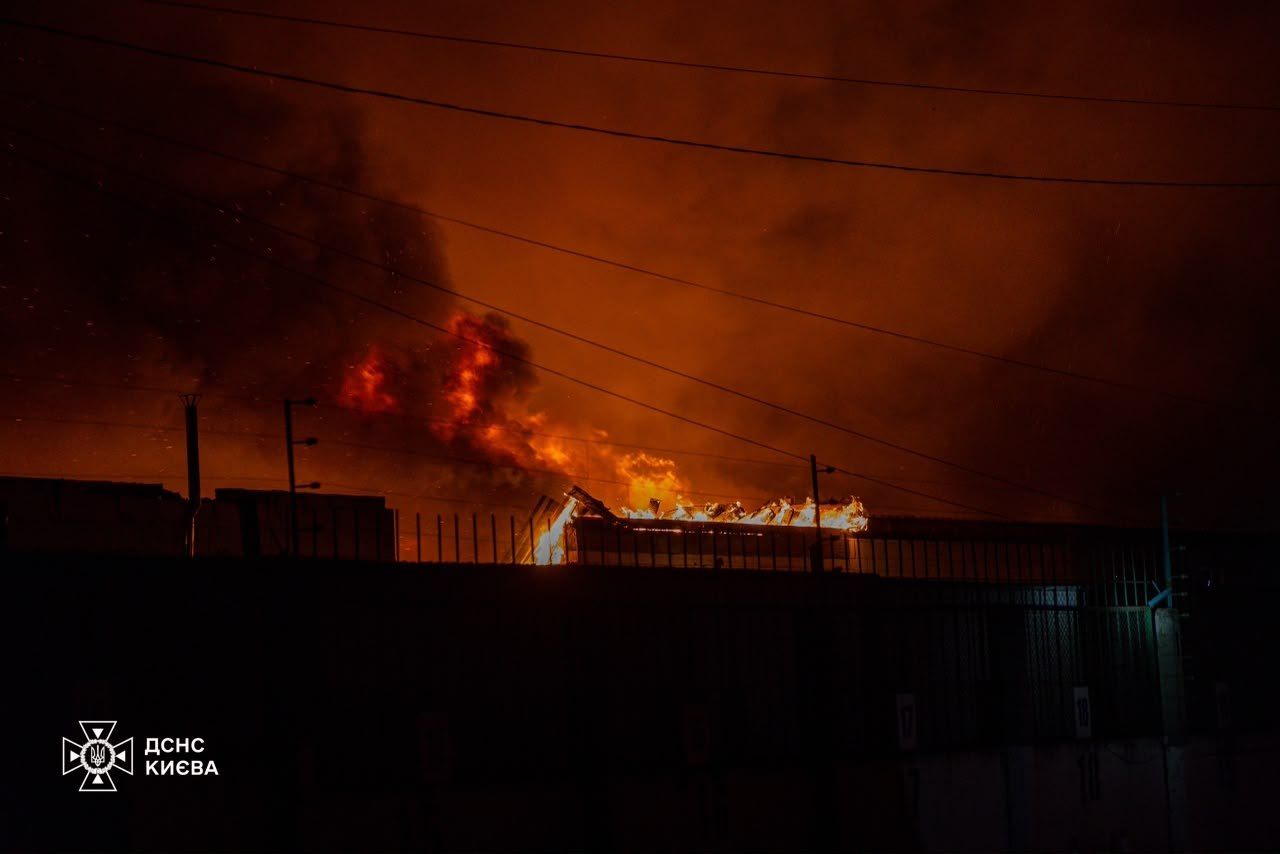 Russian ballistic missiles rock Kyiv, fires break out, 1 killed, 2 injured