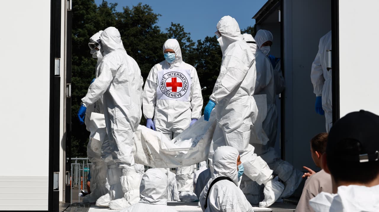 Ukraine repatriates 261 bodies that Russia claims belong to Ukrainian soldiers