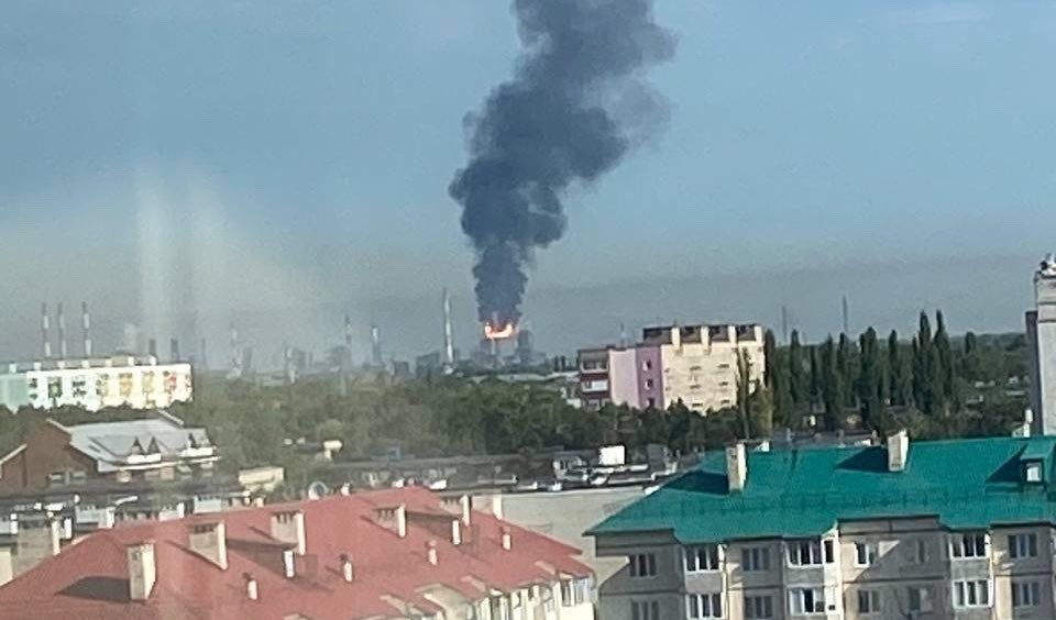 Ukrainian forces strike Gazprom oil refinery and Wildberries warehouse in Russia