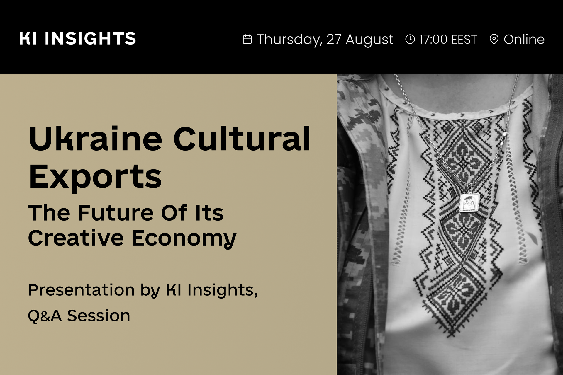 Cultural exports of wartime Ukraine and their economic potential  — KI Insights special briefing