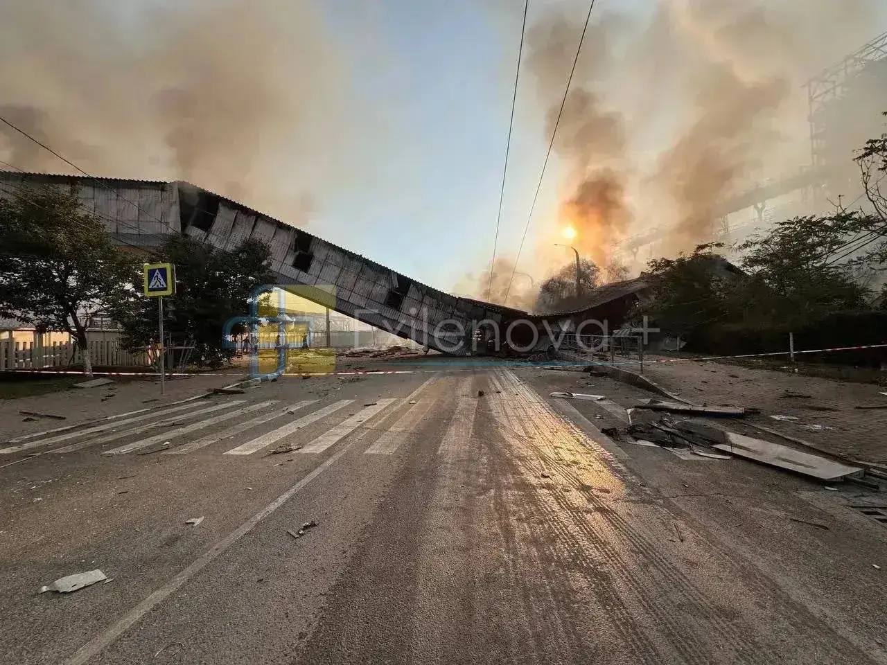 Russia Strikes Hit Naval Base and Oil Terminal in Novorossiysk