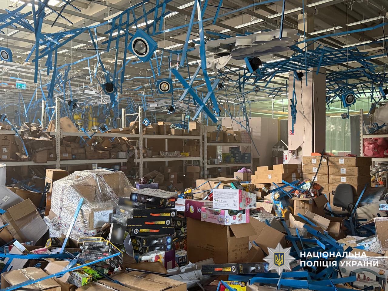 Russian attacks kill 9, injure 43 across Ukraine over past day, as jet-powered drone hits shopping center in Odesa Oblast