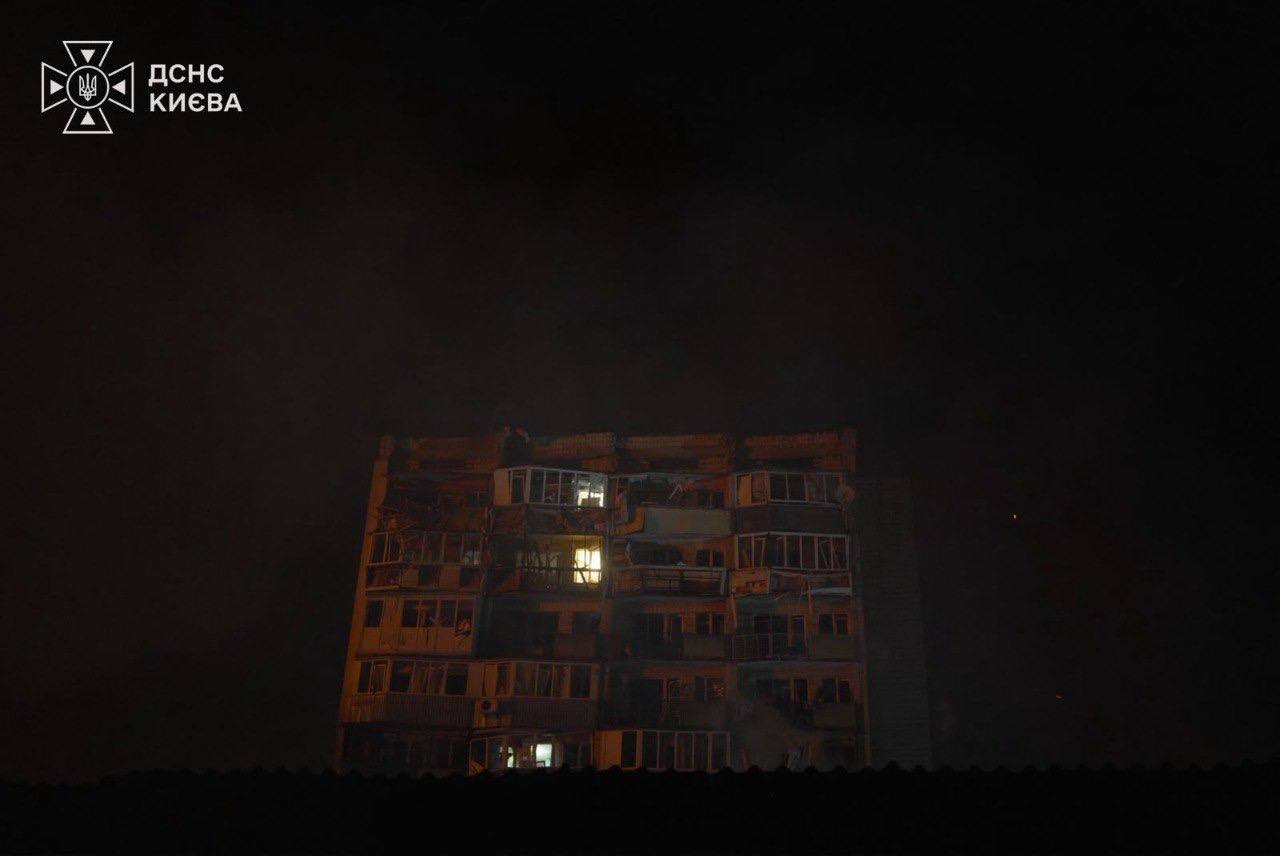 Russian Missile and Drone Attack on Kyiv Kills Six