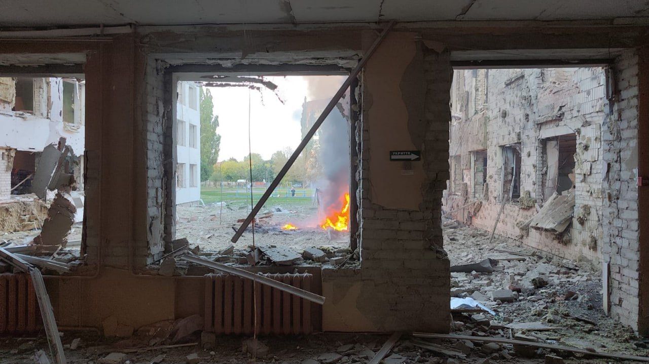 3 children injured as Russia strikes Sumy school with glide bombs