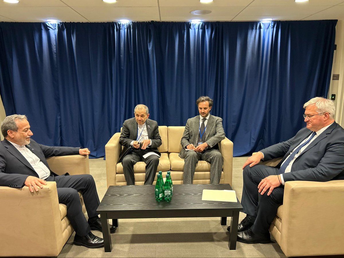 Ukraine’s foreign minister says he discussed easing tensions with Iran