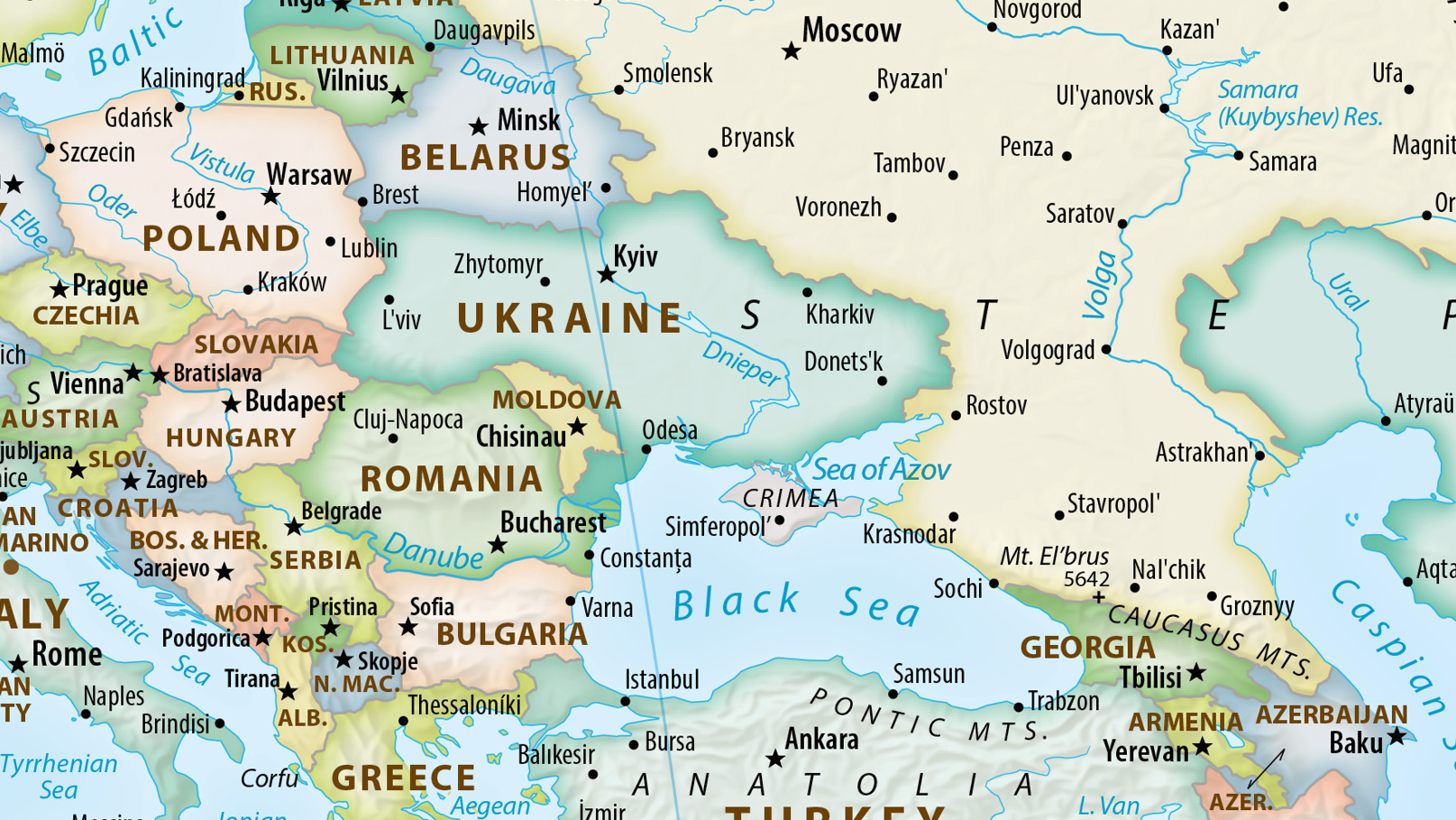 ⚡️ Kyiv protests new UN map separating Crimea from Ukraine.