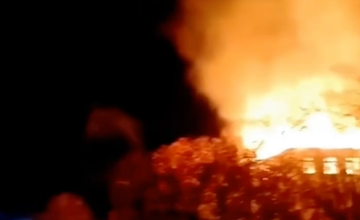 Ukraine reportedly strikes Russian ammunition depot in occupied Luhansk Oblast