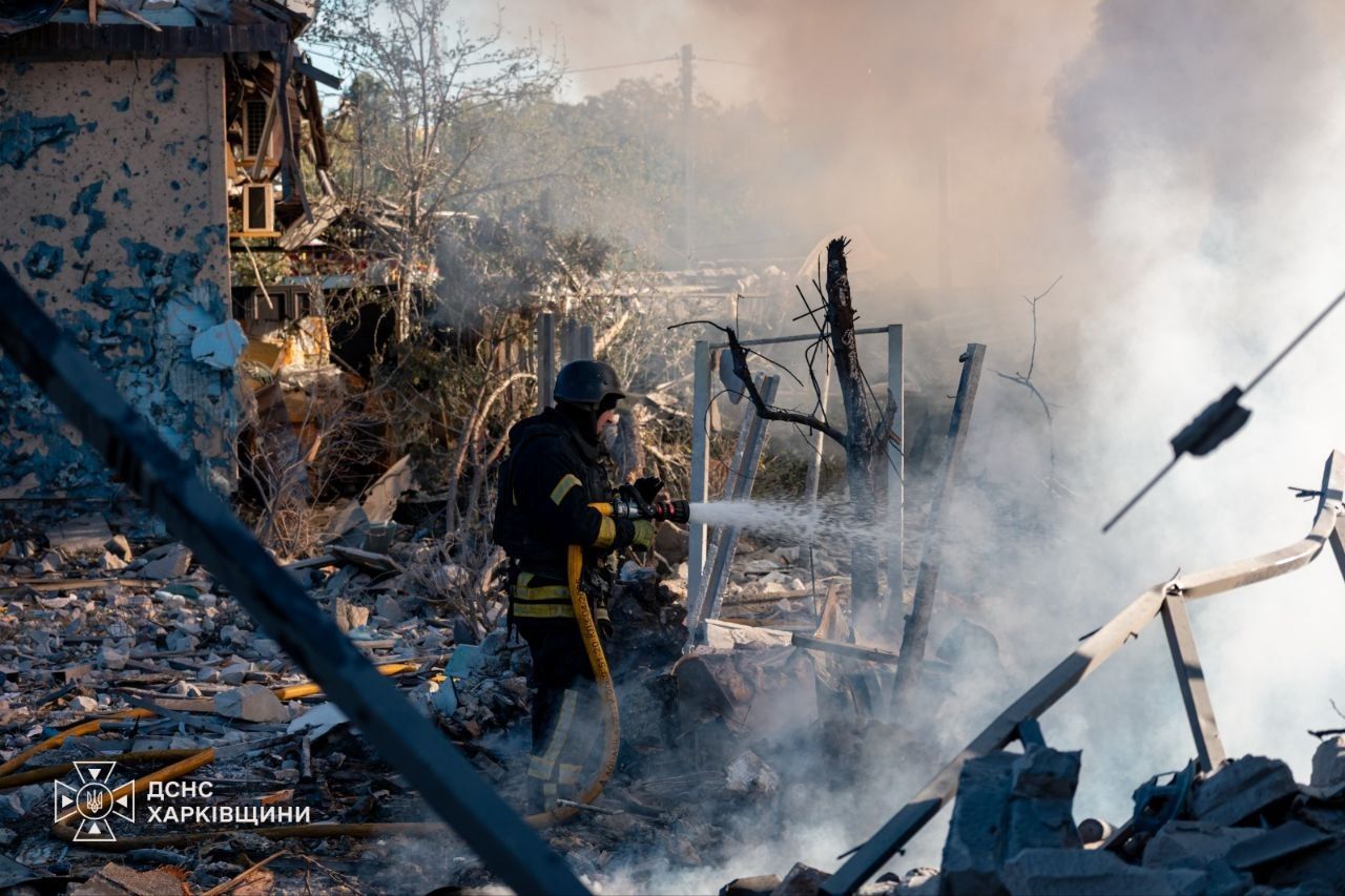 Russian Glide Bomb Strikes in Kharkiv Kill Two